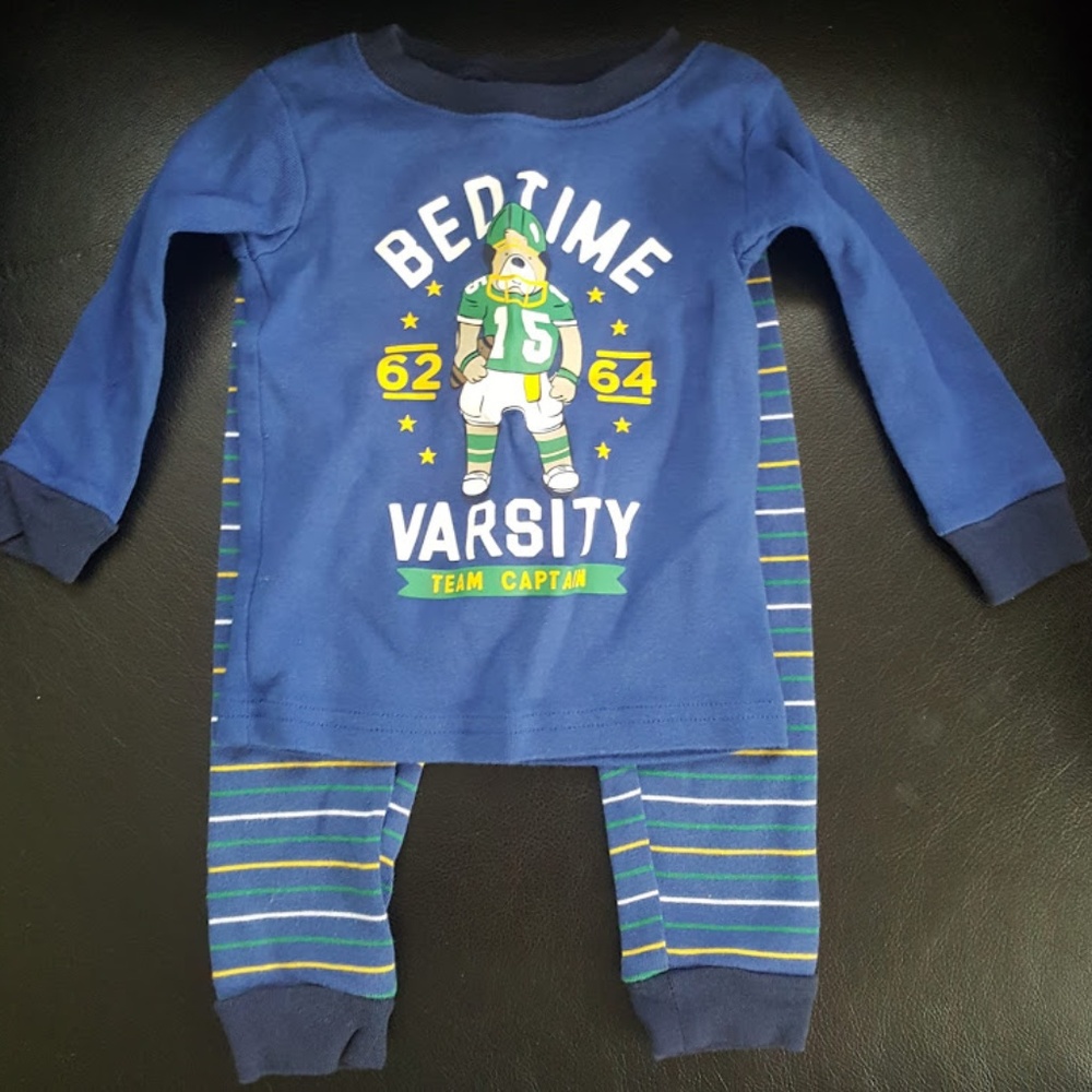 Boy’ Carters “Bedtime Varsity Team Captain Pajamas